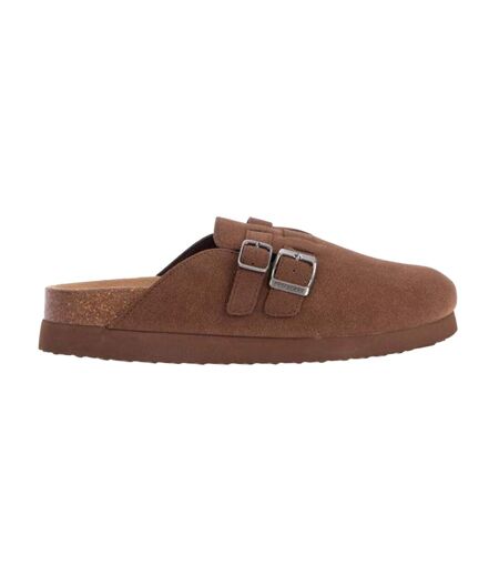 Womens/ladies abel plus clogs dark brown Rocket Dog