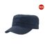 Atlantis Chino Cotton Uniform Military Cap (Pack of 2) (Navy) - UTAB430-1