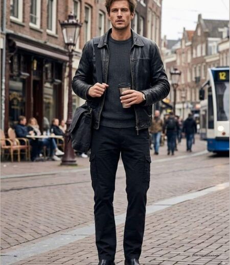 Challenger PANT2001C Pantalon cargo noir : le confort stretch utilitaire
