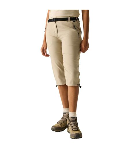 Womens/ladies Xert Stretch Capri Trousers Parchment Regatta