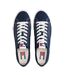 Mens Canvas Flat Trainers Night Navy Tommy Jeans-3