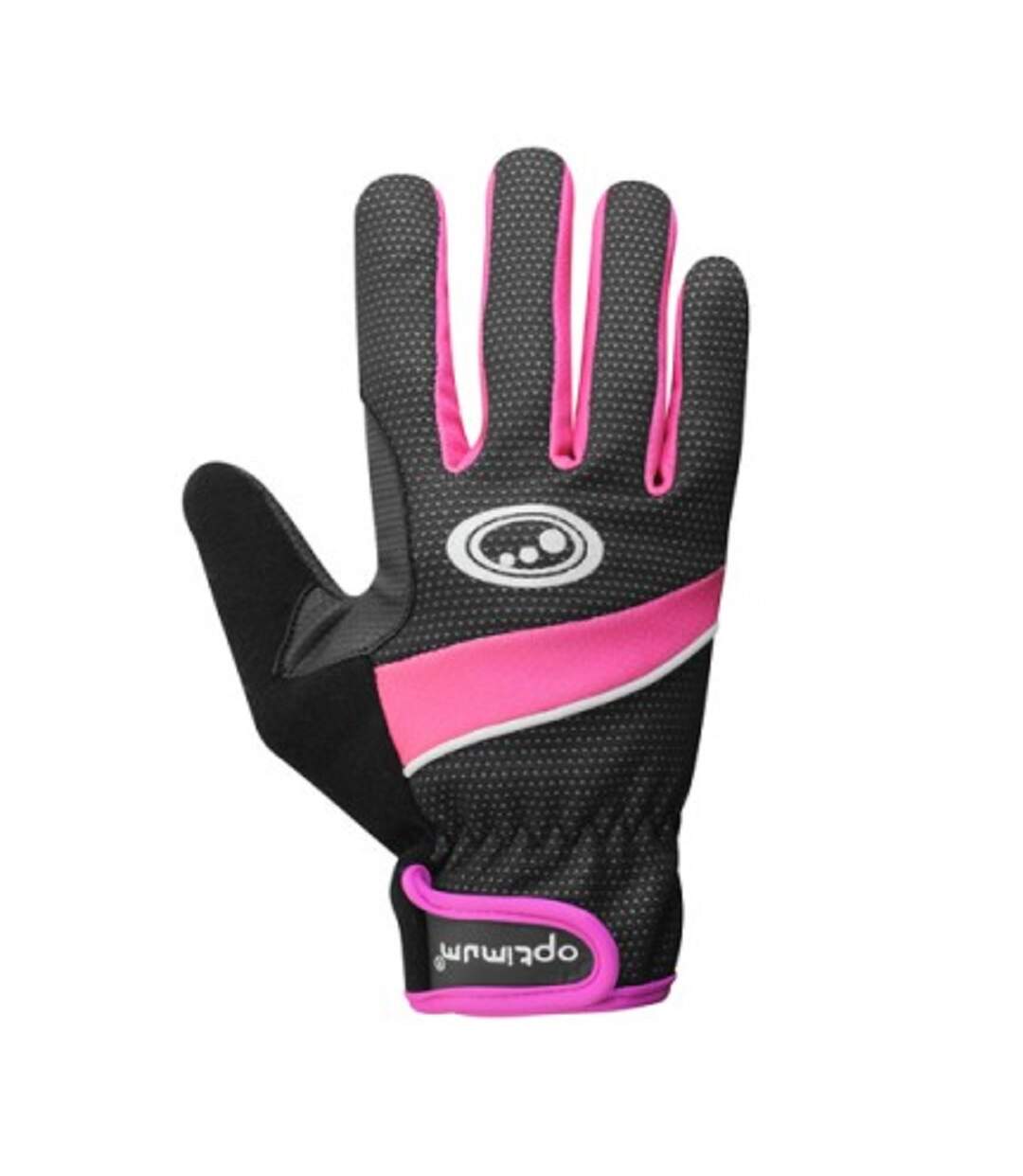 Gants d´hiver nitebrite femme noir / rose Optimum-1