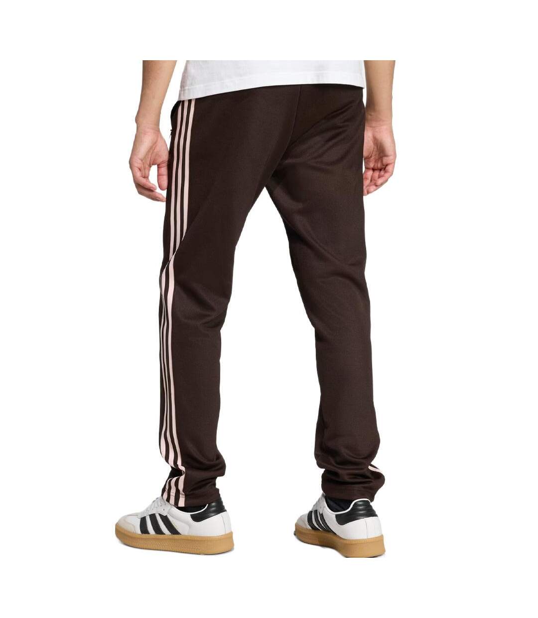 Pantalon de survêtement marron homme adidas classic-2