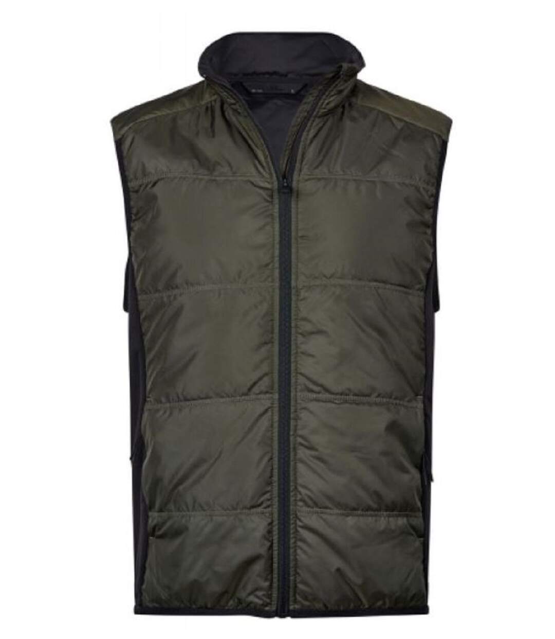 Bodywarmer bi-matière - Homme - Tee Jays - 9114 - vert deep-1