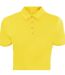 Adidas Teamwear Womens/Ladies Lightweight Short Sleeve Polo Shirt (Light Yellow) - UTRW3880