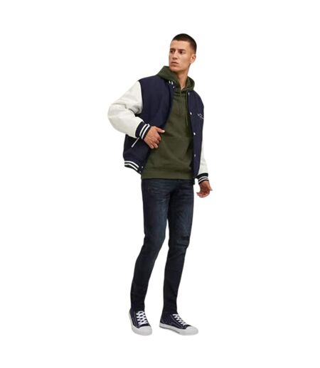 Mens Regular Drawstring Hoodie Rosin Jack And Jones