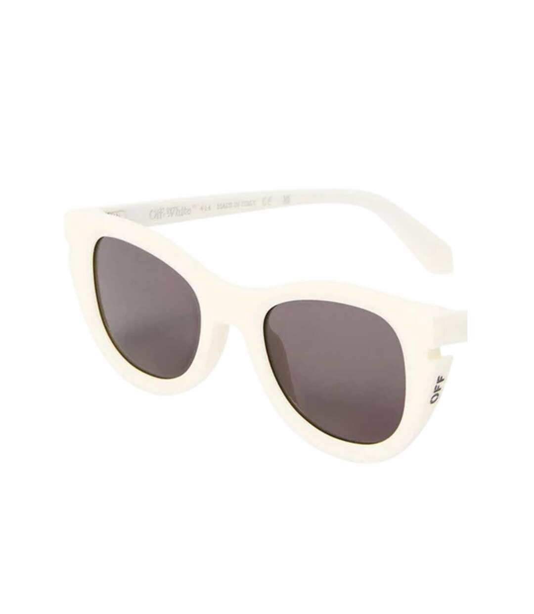 Womens/ladies Uv Protection Square Sunglasses One Size White Off White-2