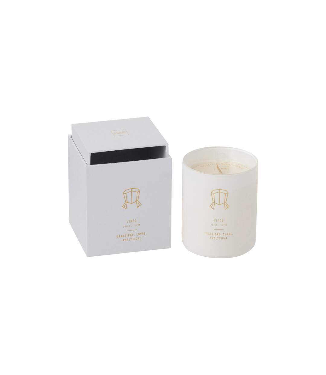 Bougie Parfumée Vierge 10cm Sapphire Amber Tea-1