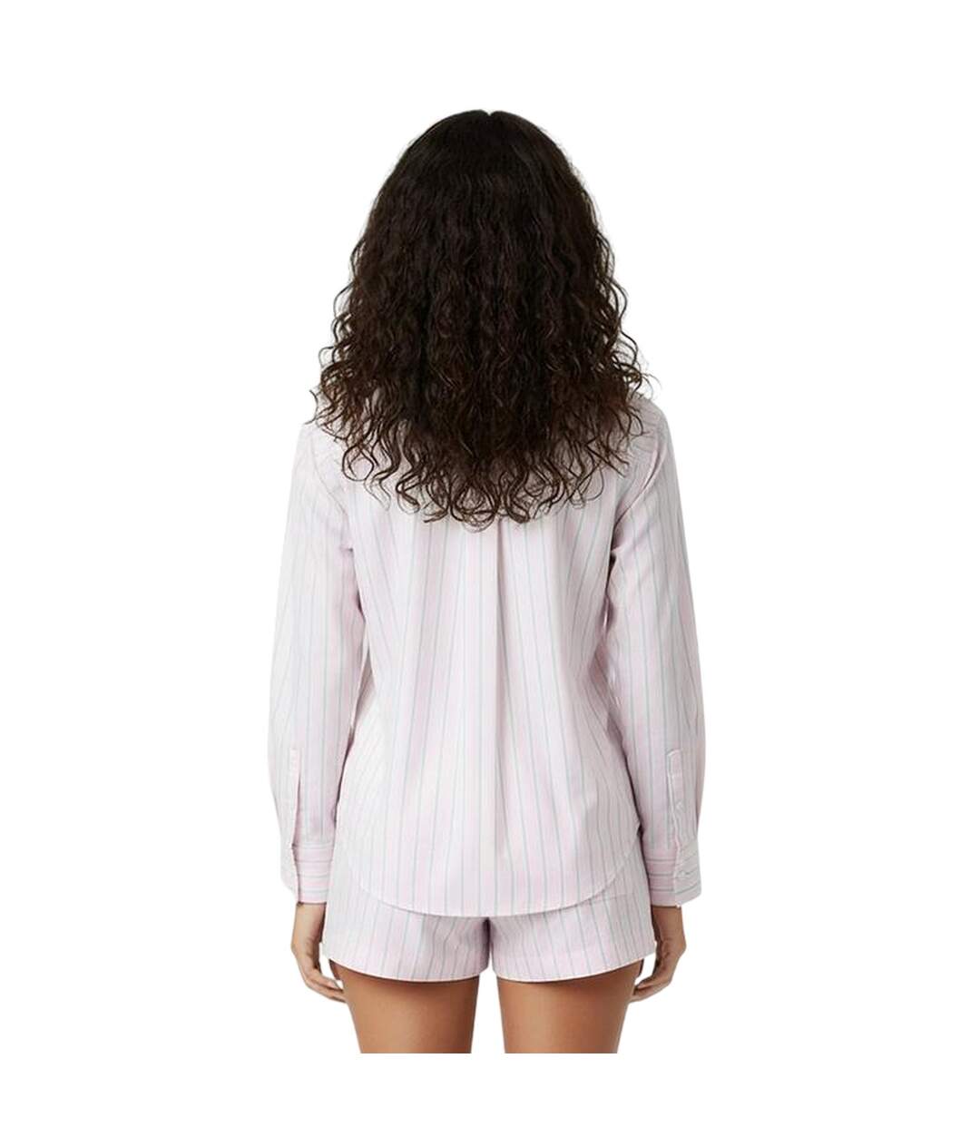 Chemise Manches Longues Motif/style À Rayures Femme Rose Jack Wills-4
