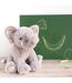 Peluche polyester collection DANS LA SAVANE gris Eléphant-2