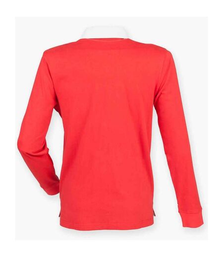 Haut de rugby premium homme rouge Front Row Front Row