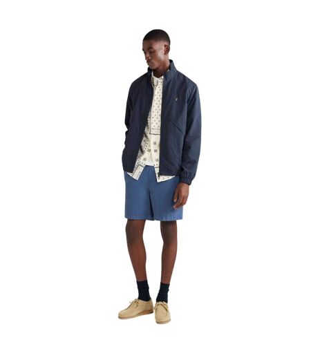 Chemise Manches Courtes Motif/style Imprimé Bandana Homme Écru Farah