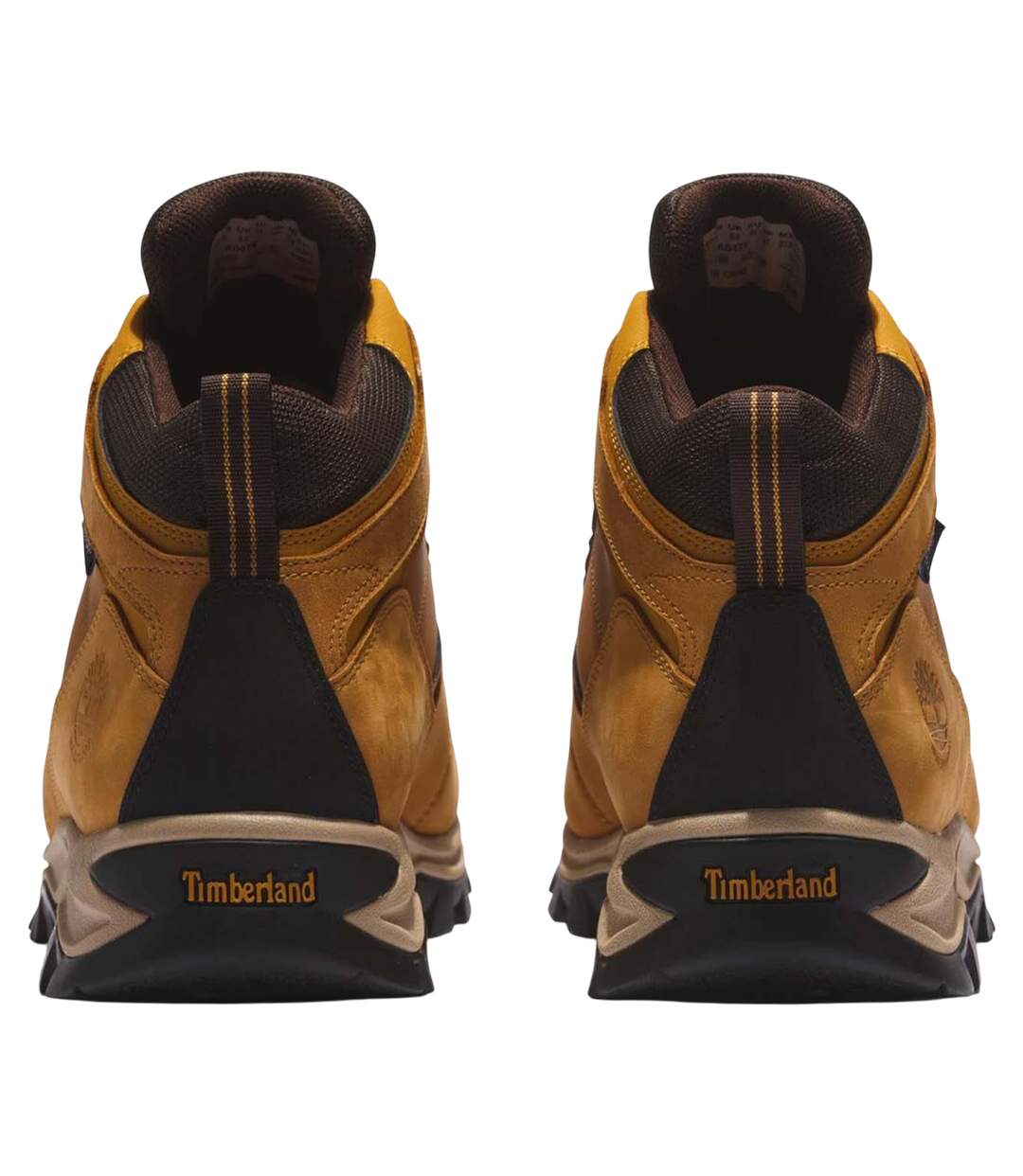 Mens Mt. Maddsen Leather Mid Cut Waterproof Hiking Boots Wheat Timberland-2