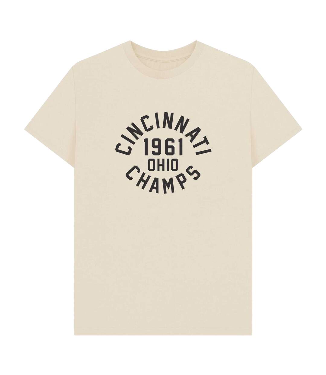 T-shirt Motif/style Universitaire Cincinnati Champs Adulte Avoine Park Fields-1