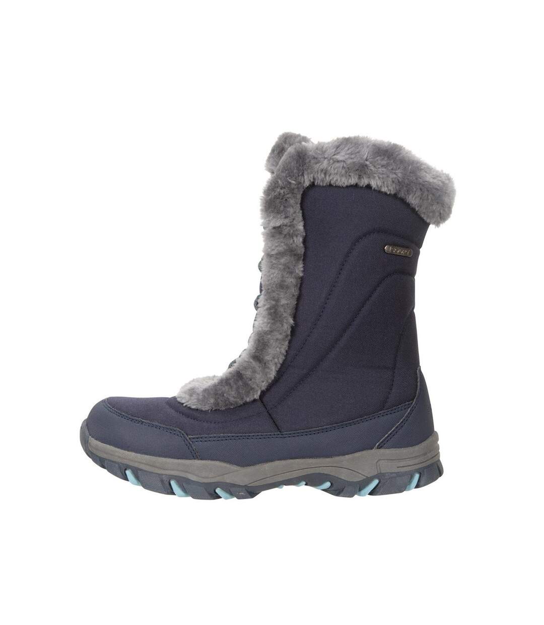 Womens/ladies ohio snow boots blue Mountain Warehouse-3