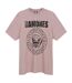 Amplified - T-shirt VINTAGE CREST - Adulte (Rose) - UTGD1661