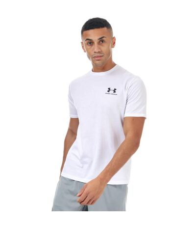 T-shirt manches courtes sportstyle homme blanc Under Armour