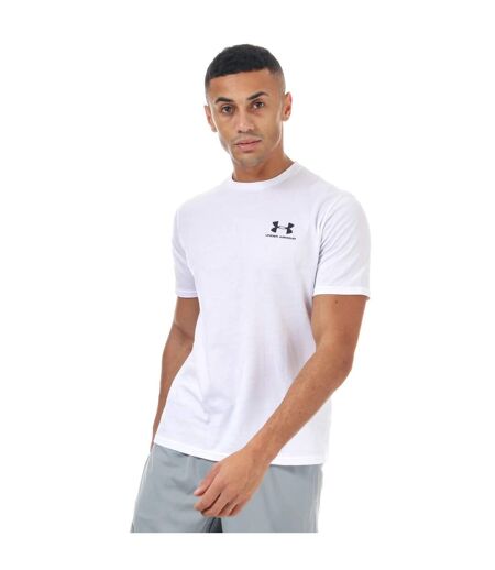 T-shirt manches courtes sportstyle homme blanc Under Armour