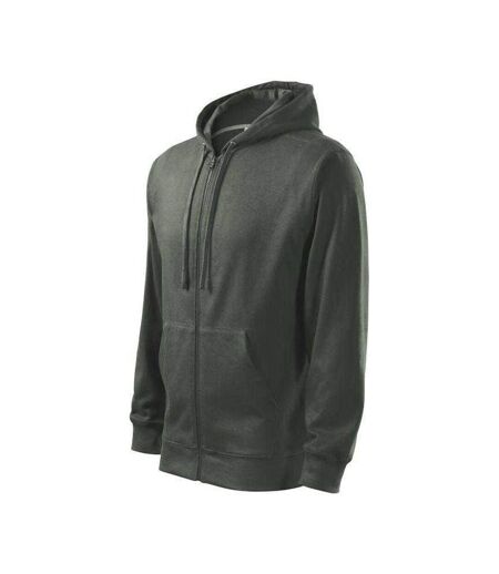 Mens Trendy Fitted Hoodie Green Malfini