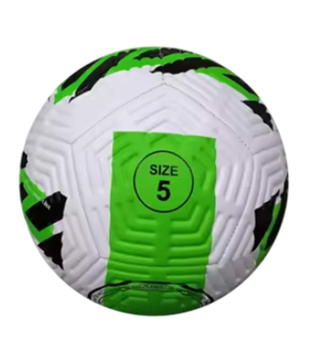Geometric Pattern Football 5 White Green Sondico-2