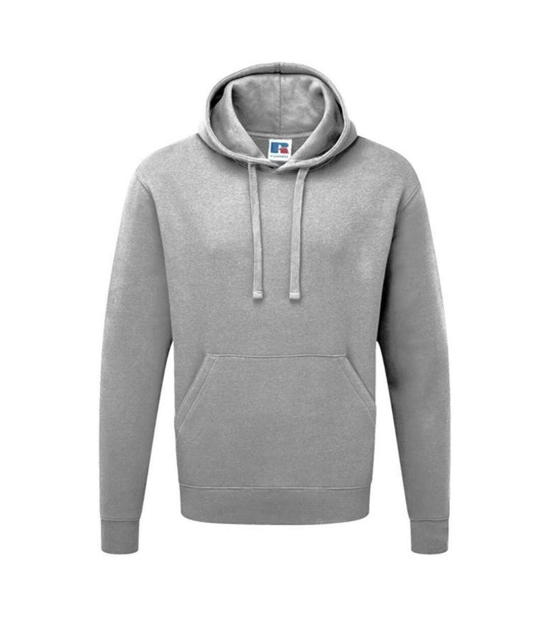 Sweatshirt À Capuche  Pour Homme Gris Clair Russell-1