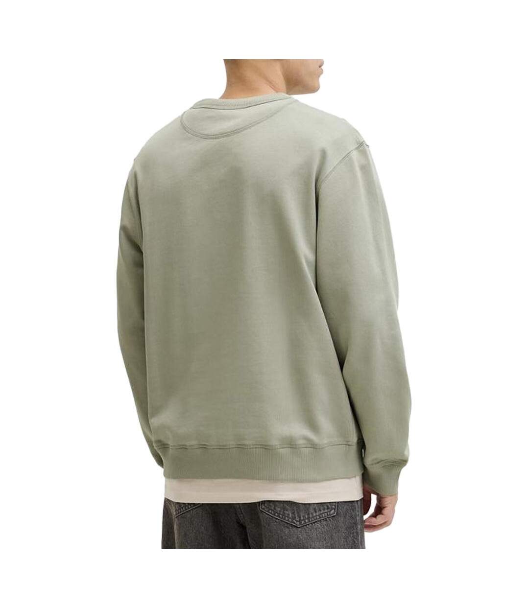 Sweat kaki homme jack & jones jornorrebro-2