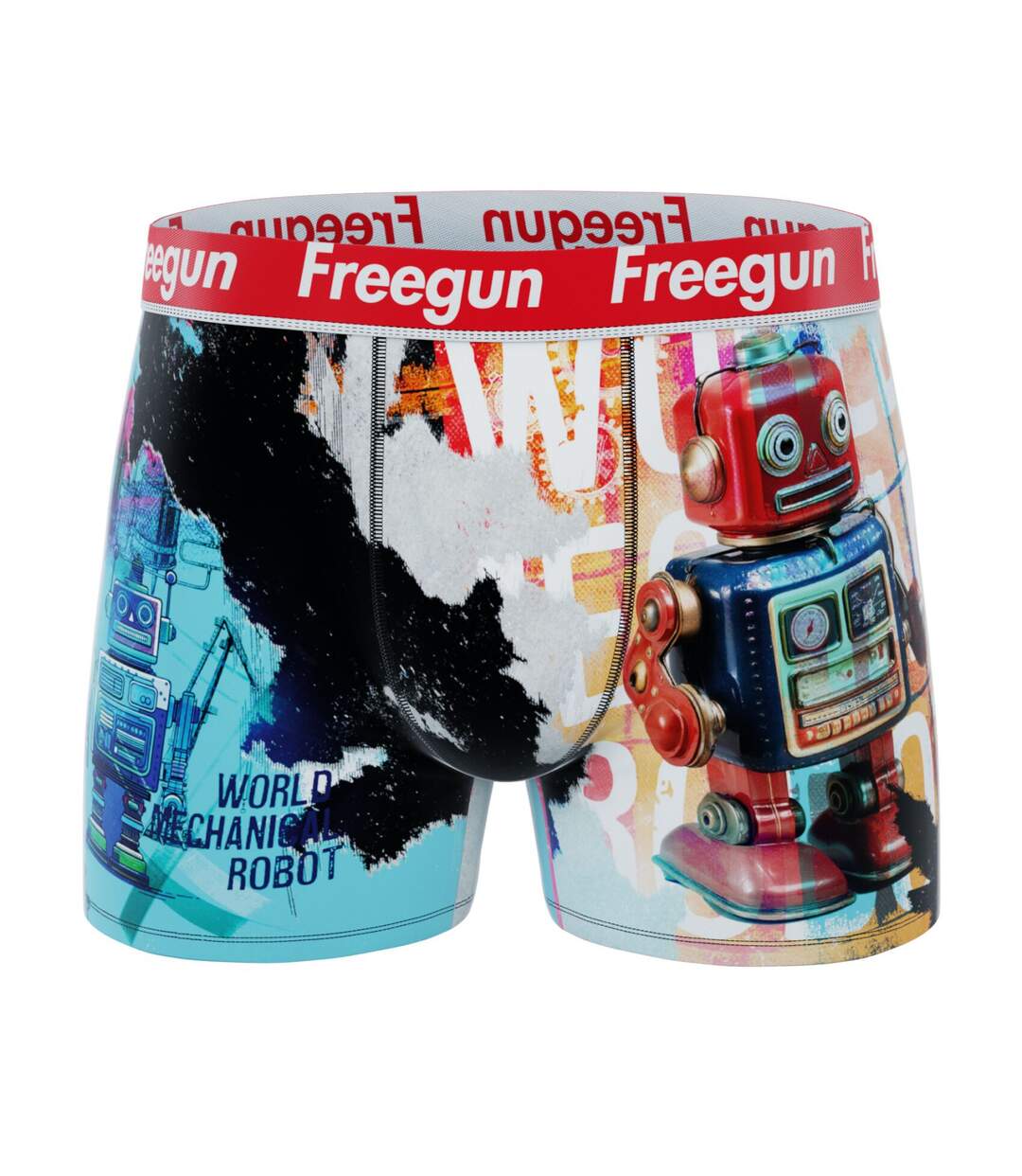 Lot de 3 boxers homme collection Pop Art Freegun-3