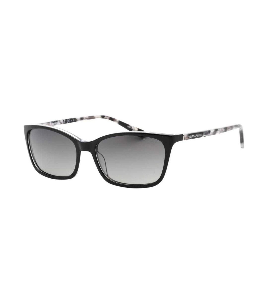 Womens/ladies Polarised Sunglasses One Size Grey Black Banana Republic-2