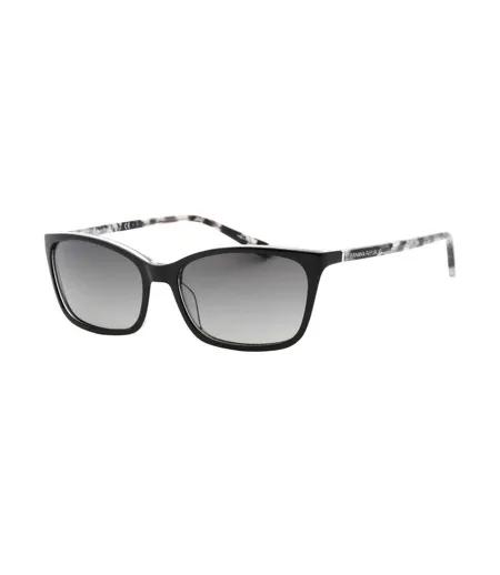 Womens/ladies Polarised Sunglasses One Size Grey Black Banana Republic