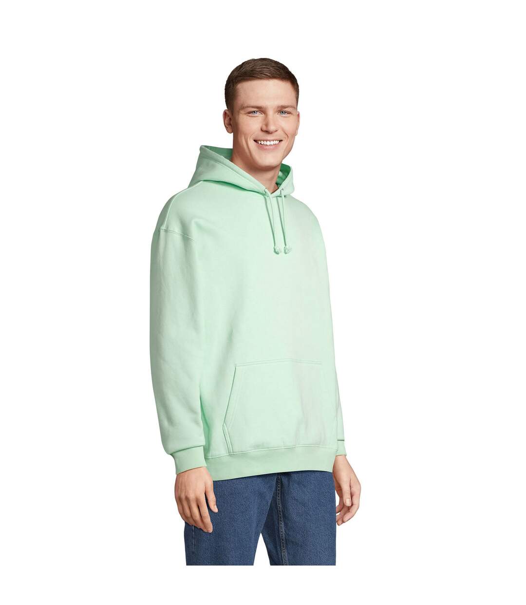 Sweat À Capuche Condor Adulte Vert Glacé SOLS-3