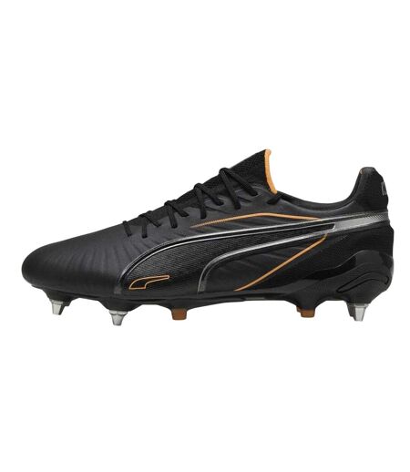 Mens King Ultimate Synthetic Soft Ground Football Boots  Black Puma