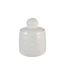 Boîte Déco en Céramique Mala 19cm Blanc-1