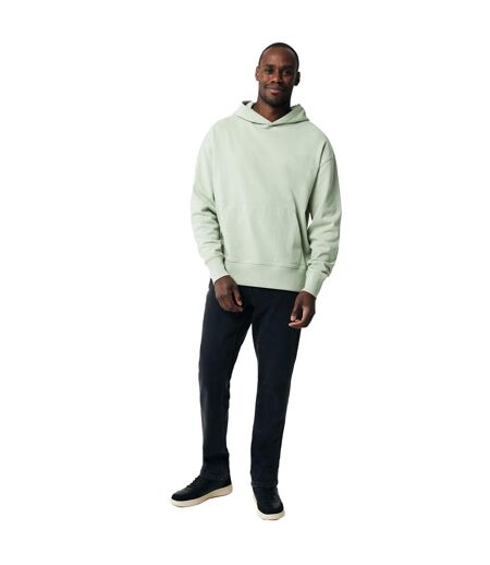 Unisex adult yoho recycled cotton relaxed fit hoodie green iceberg Iqoniq