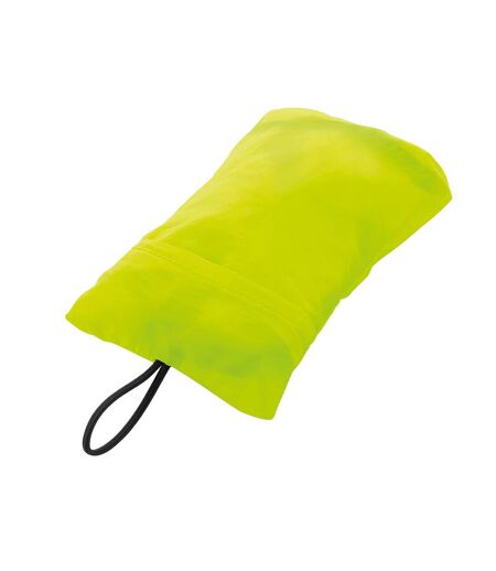 Housse de pluie pour sac à dos universal taille unique jaune fluo Quadra