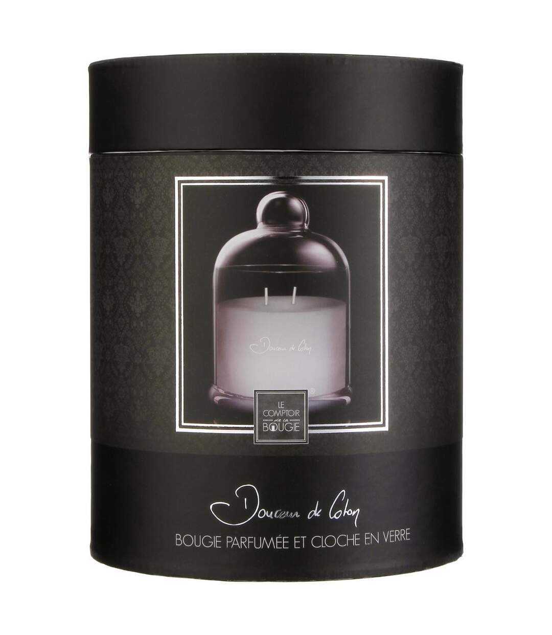Bougie Parfumée sous Cloche Loyd 650g Délices Frangipanier-2