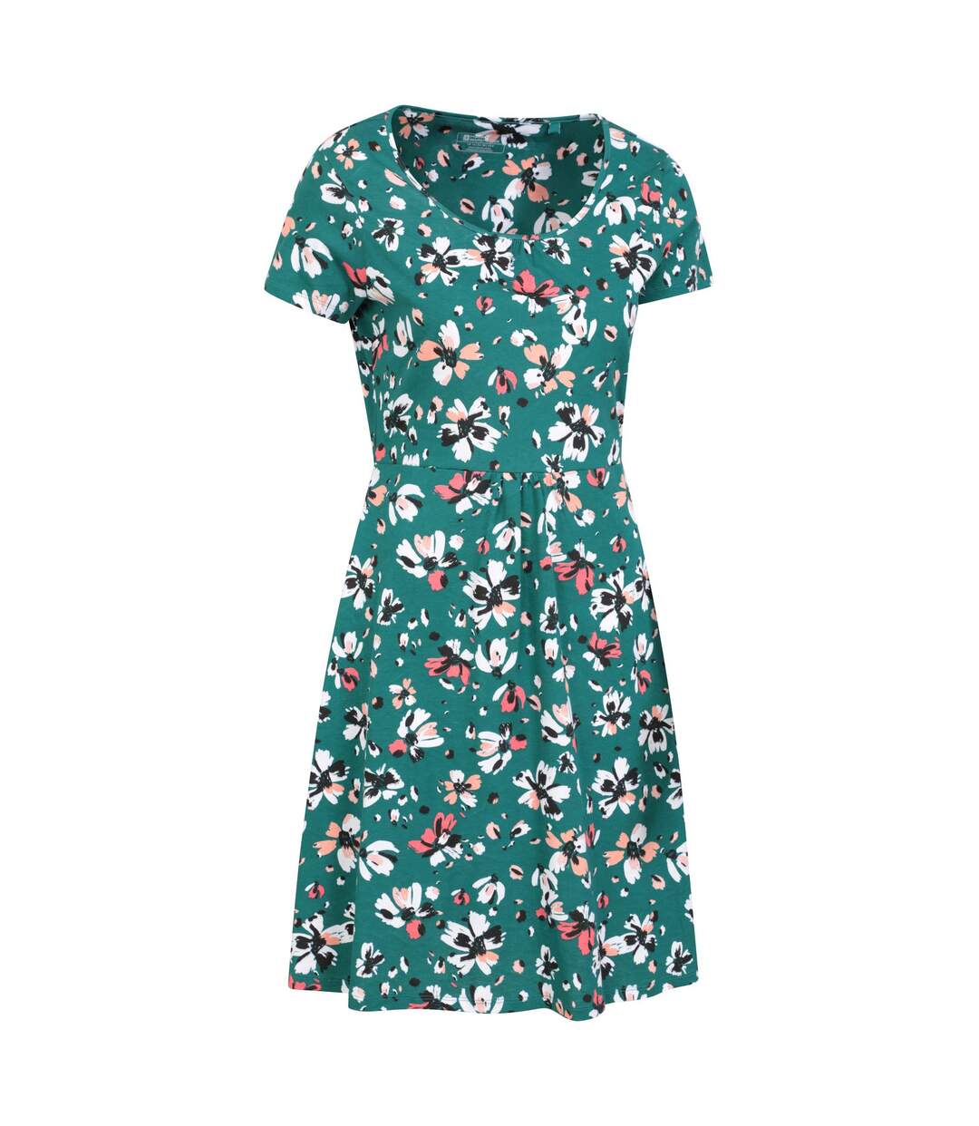 Womens/ladies essentials lora skater dress teal Mountain Warehouse