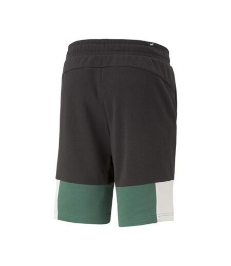 Short Noir/Vert Homme Puma Ess Block - M