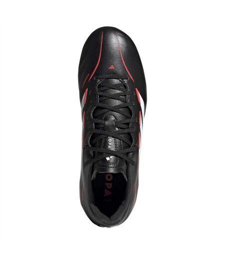 Chaussures De Foot Pour Terrain Ferme Copa Pure League Femme Noir Rouge Adidas