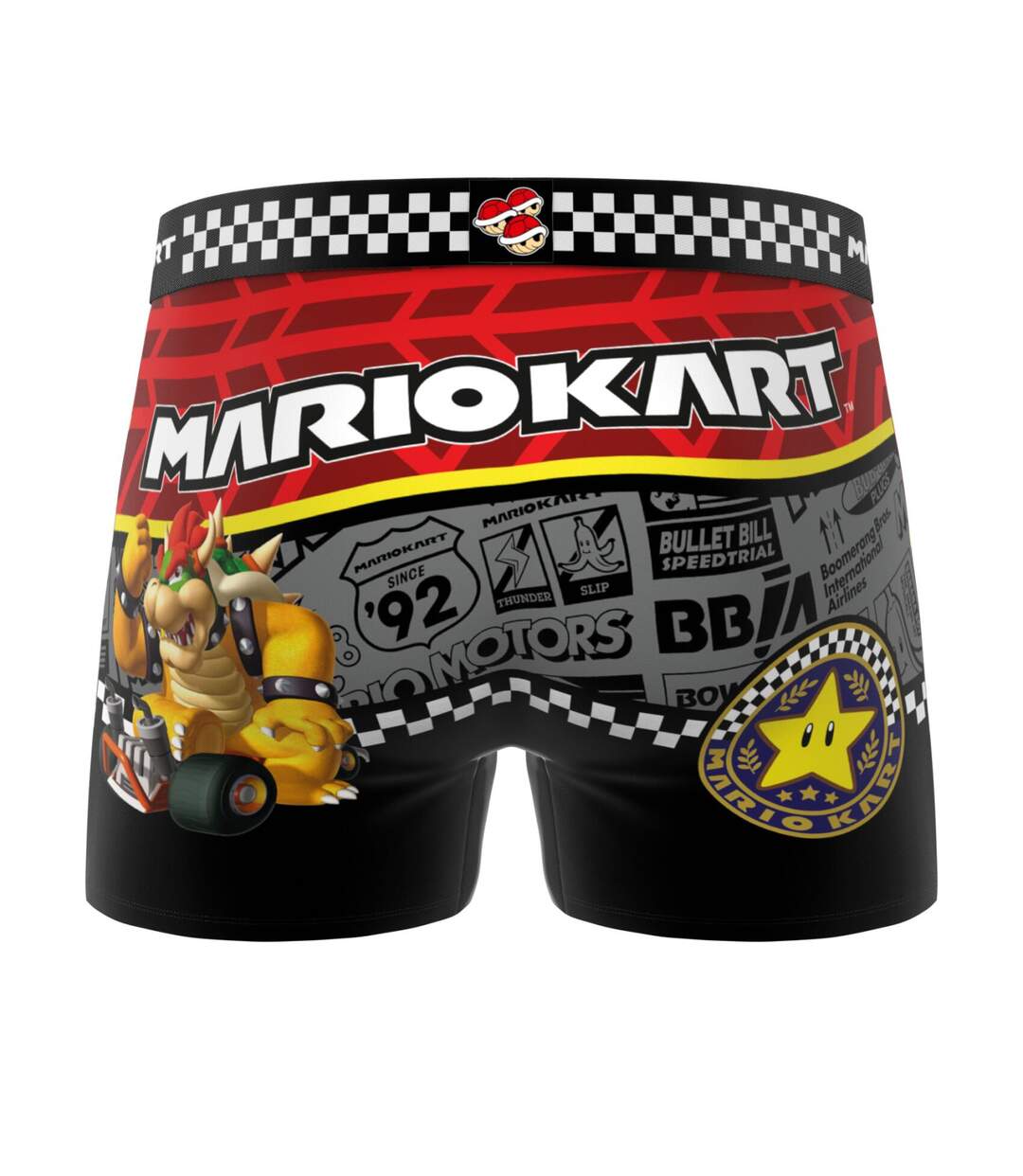 Lot de 3 boxers homme Super Mario Kart Freegun-4
