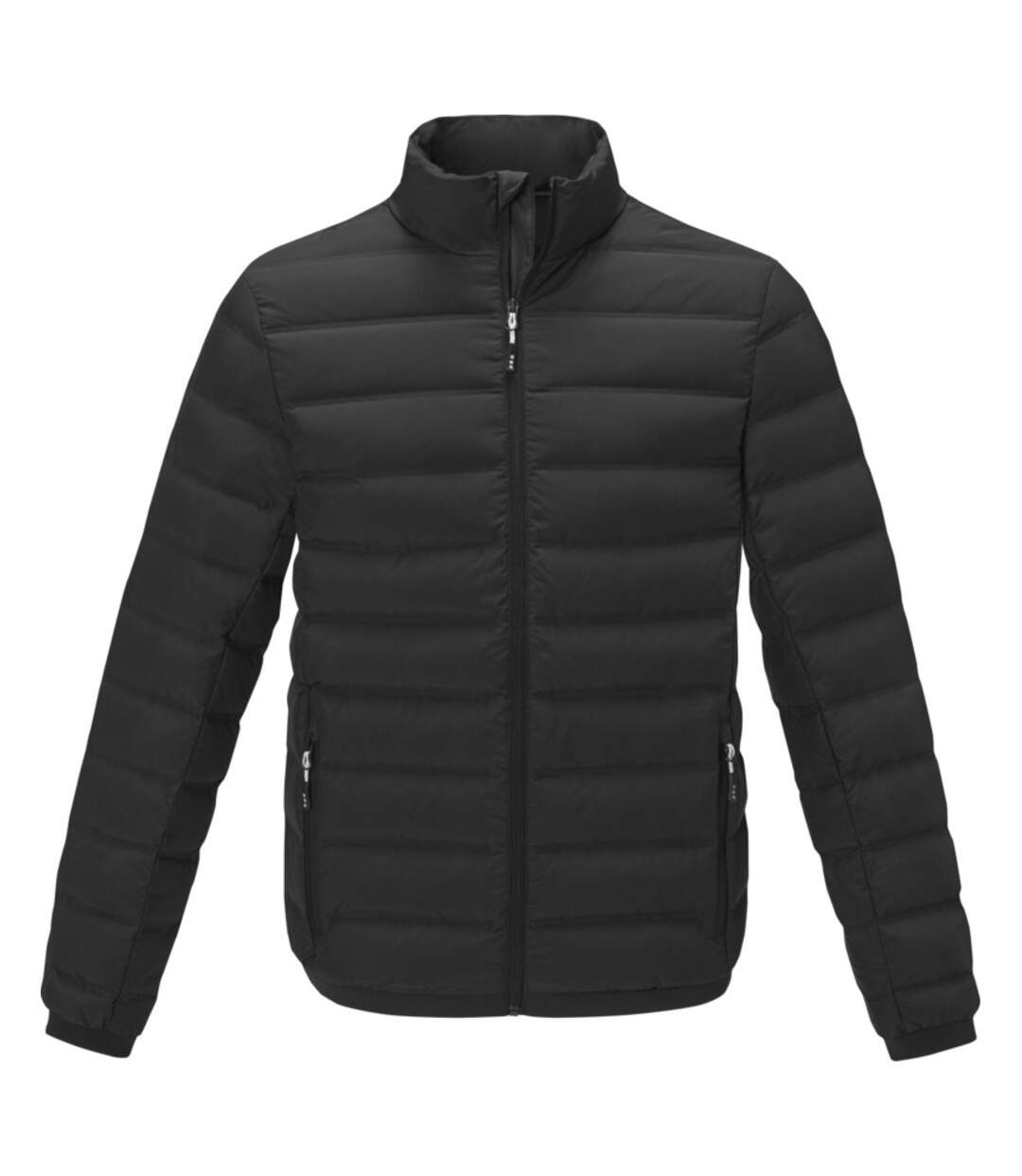 Mens macin insulated down jacket solid black Elevate