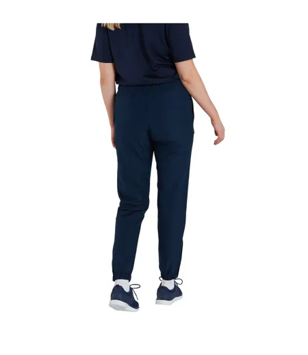 Womens/ladies Club Plain Tapered Tracksuit Bottoms Navy Speedo
