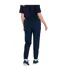 Womens/ladies Club Plain Tapered Tracksuit Bottoms Navy Speedo-3