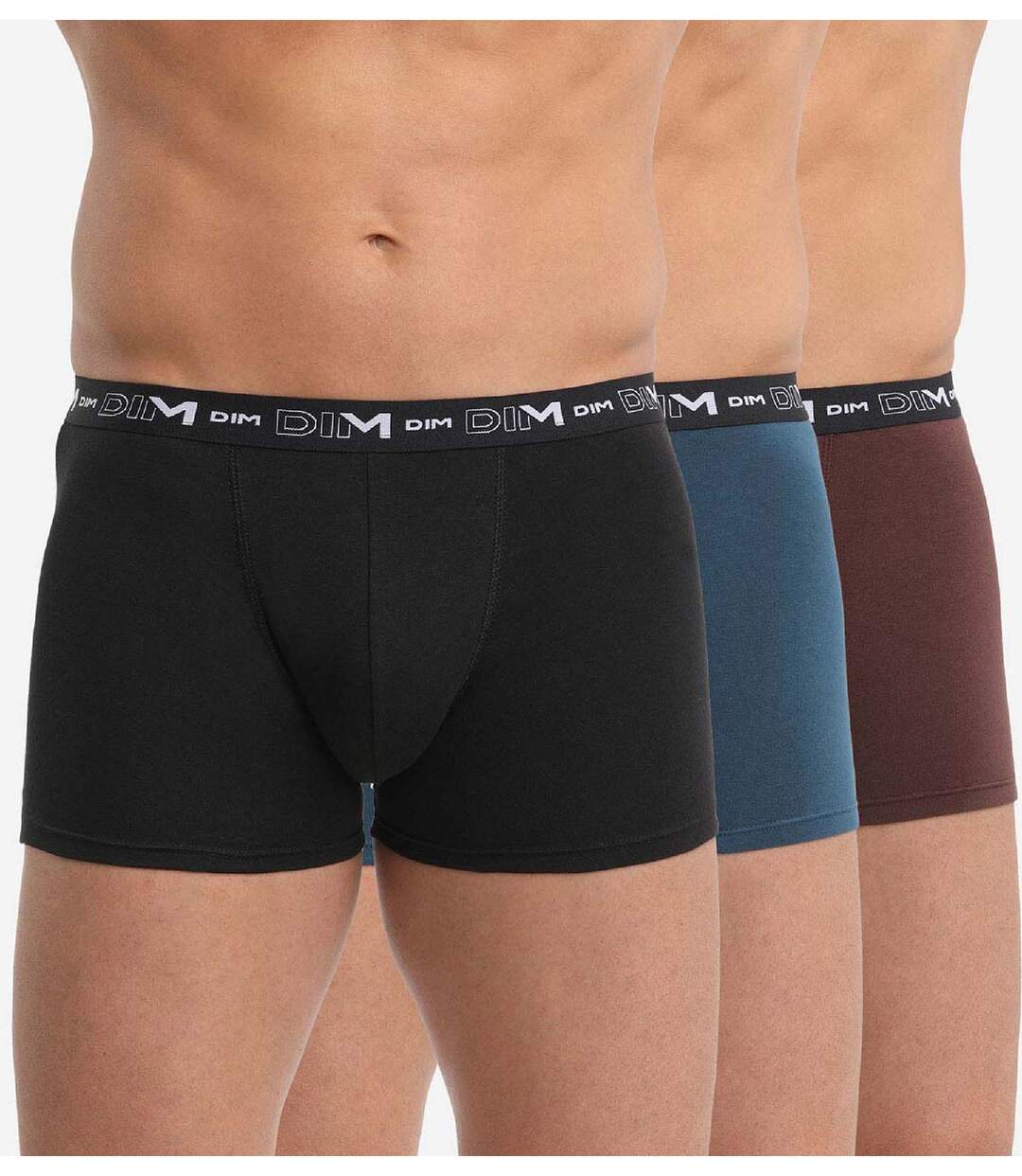 Lot de 3 Boxers coton Coton Stretch