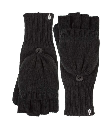 Heat Holders - Moufles Convertibles Thermiques Unisexe Chaudes Douces Hiver
