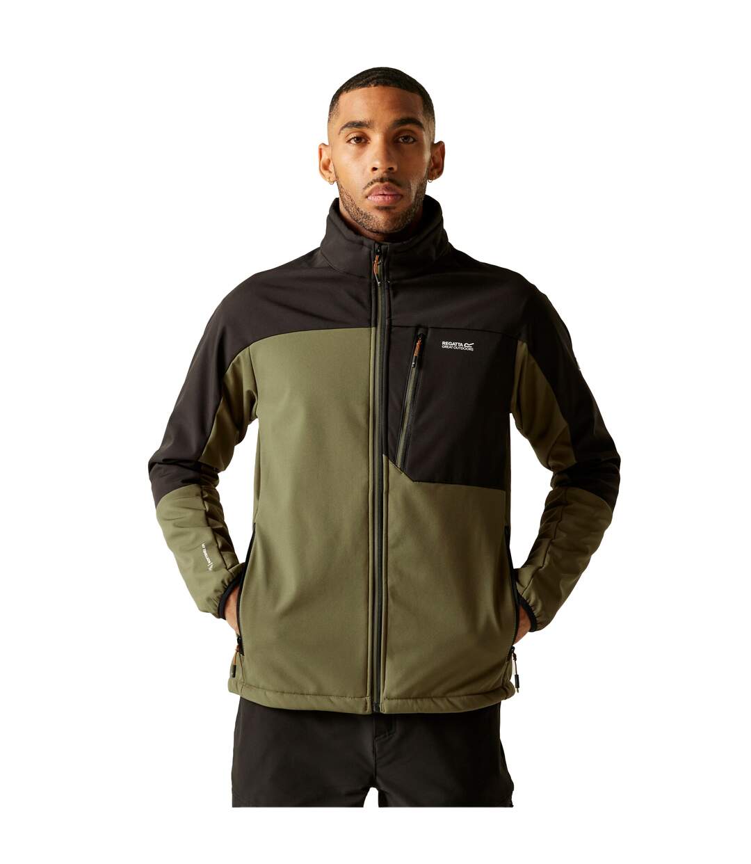 Veste Softshell Mountdale Homme Vert Olive Regatta-1