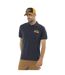 Polo homme manches courtes piqué logo devant et dos Diego Vondutch-1