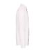 Mens linen long-sleeved shirt white Spasso-3