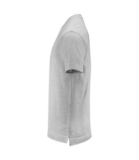 Unisex Adult Devons Pocket T-shirt Grey Melange James Harvest