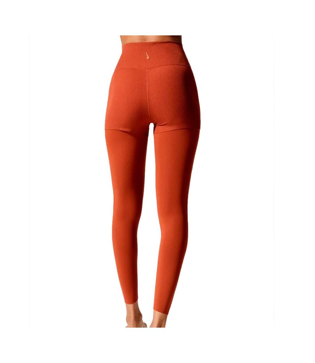 Legging 7/8 Terracotta Femme Nike Luxe Layered - S-2