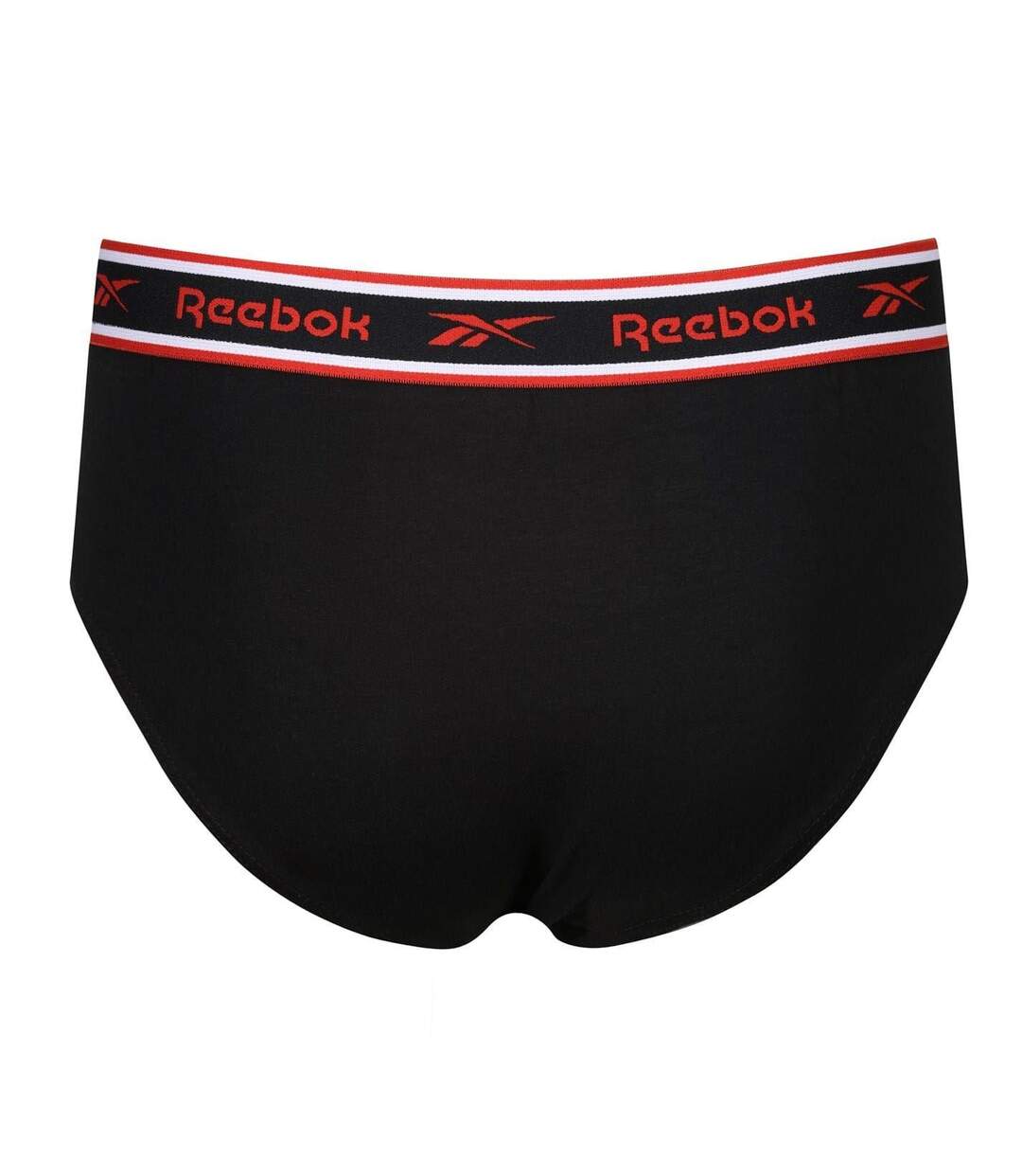 Lot De 3  Slips Homme Noir Reebok-4
